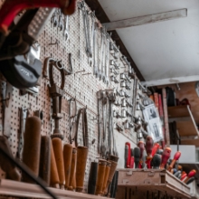 Pegboard Organization