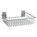 Picture of Square Shallow Wire Basket for storeWALL Slatwall