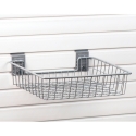 Picture of Square Shallow Wire Basket for storeWALL Slatwall
