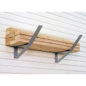 Picture of 10 inch Angle Bracket for storeWALL Slatwall  Storage Wall Organizers