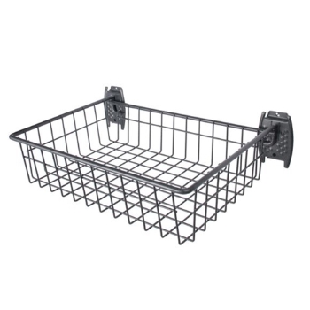 Picture of Heavy Duty Shallow Wire Basket for Slatwall Wall Organizers