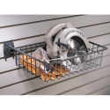 Picture of Heavy Duty Shallow Wire Basket for Slatwall Wall Organizers