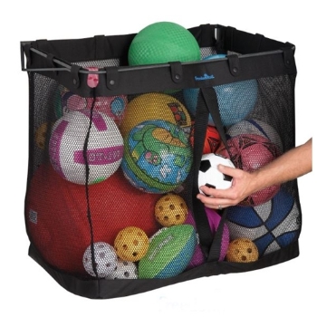 Picture of BIG Mesh Sports Storage Basket for Slatwall Wall Organizers
