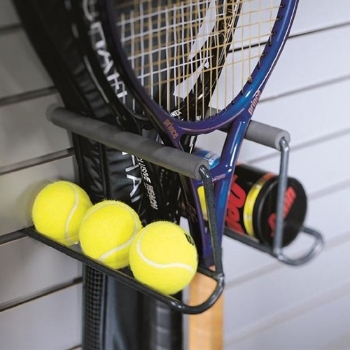 Picture of Sports Tennis Racquet Rack for Slatwall Wall Organizers