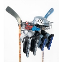 Picture of Skate Rack and Basket Sports Organizer for Slatwall Wall Organizers