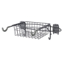 Picture of Wall Mount Bike Rack and Basket for Slatwall Wall Organizers