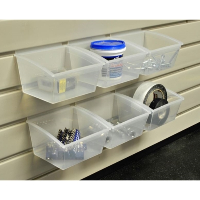 Picture of Small Parts Storage - (6pcs set) Reach-In Bin Standard for Slatwall
