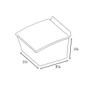 Picture of Hi Capacity Reach-in Storage Bins for Slatwall - PopBox Standard