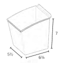 Picture of Reach-in Storage Bins for Slatwall - PopBox Cube
