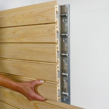 Picture of InstallStrips for storeWALL Slatwall organization panels