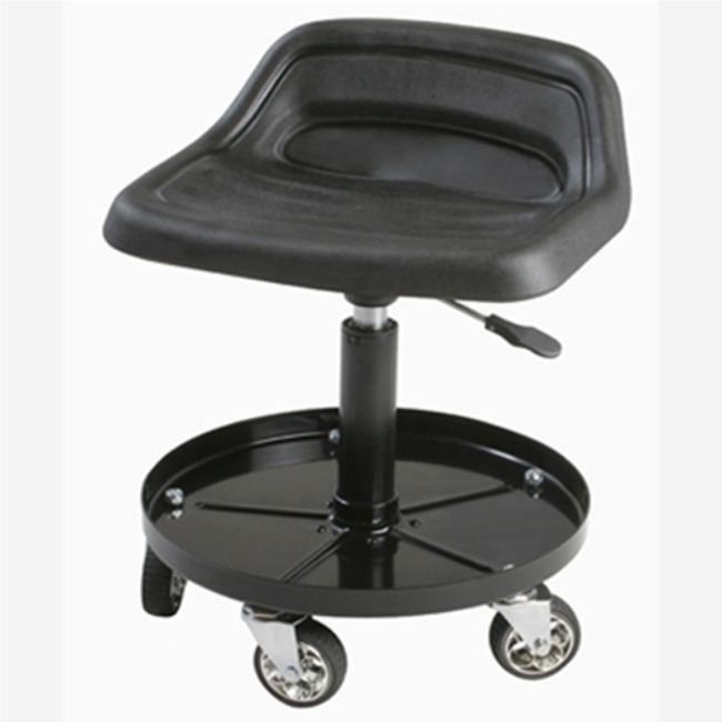 Picture of Tractor Seat Rolling Stool - Mechanic Seat - Shop Stool 