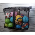 Picture of Large Mesh Sports Storage Basket for Slatwall Wall Organizers