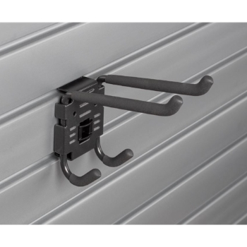 Picture of Double Utility Locking Hook Organizer for Slatwall Wall Storage