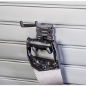Picture of Double Utility Locking Hook Organizer for Slatwall Wall Storage