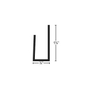 Picture of HandiWall J Molding Slatwall Panel Trim