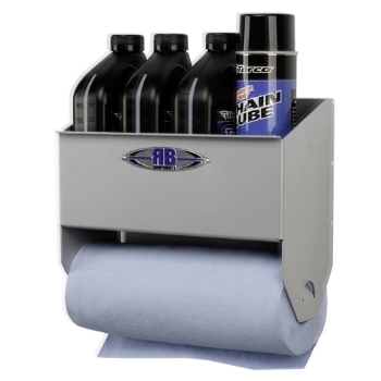 Picture of Aluminum Combo Can Shelf - Paper Towel Dispenser