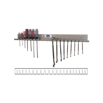 Picture of Aluminum Wrench -  Screwdriver Wall Organizer Tool Storage Rack