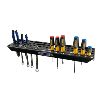 Picture of Aluminum Hand Tool Holder Storage Rack Organizer