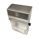 Picture of Aluminum Cleanup Shelf - Paper Towel - Glove Dispenser