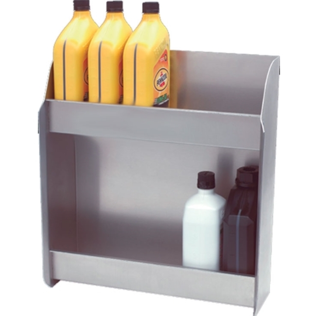Picture of Aluminum Shop Garage Can Bottle Twin Storage Shelf