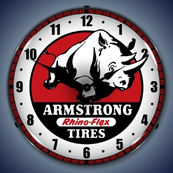 Picture of Armstrong Tire  LED Backlit Clock