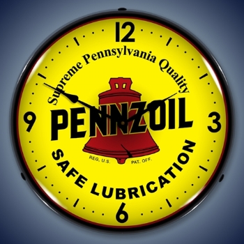 Picture of Pennzoil LED Backlit Clock