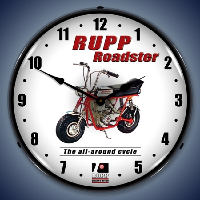 Picture of Rupp Minibike LED Backlit Clock