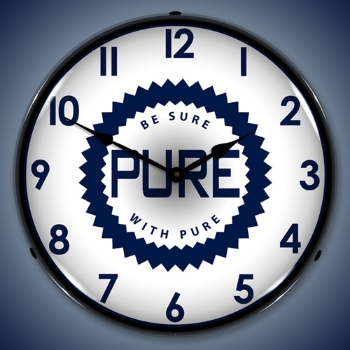 Picture of Pure Oil LED Backlit Clock