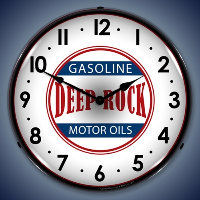 Picture of Deep Rock Gas LED Backlit Clock