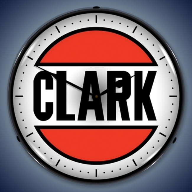 Picture of Clark Gas LED Backlit Clock