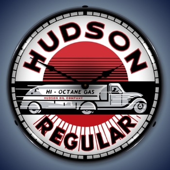Picture of Hudson Gas LED Backlit Clock