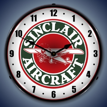 Picture of Sinclair Aircraft LED Backlit Clock