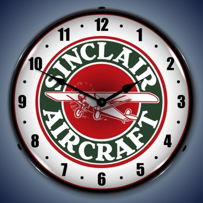 Picture of Sinclair Aircraft LED Backlit Clock