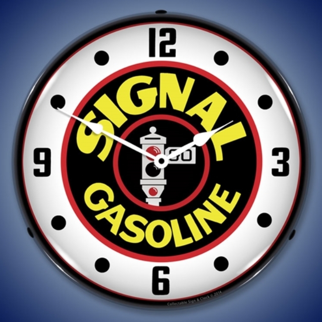 Picture of Signal Gas LED Backlit Clock