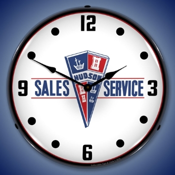 Picture of Hudson Sales and Service LED Backlit Clock