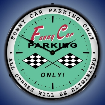 Picture of Funny Car Parking LED Backlit Clock