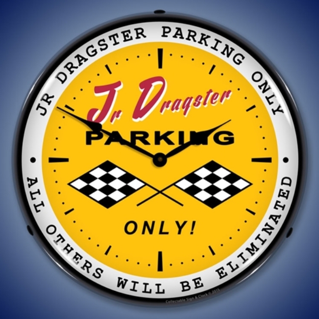Picture of Jr Dragster Parking LED Backlit Clock