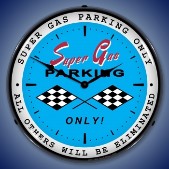 Picture of Super Gas Parking LED Backlit Clock