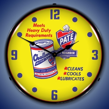 Picture of Pate Motor Oil LED Backlit Clock