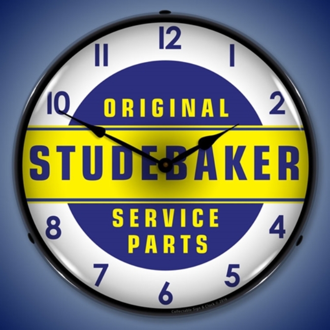 Picture of Studebaker Parts LED Backlit Clock