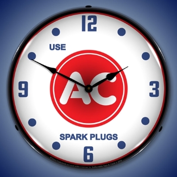 Picture of Use AC Spark Plugs LED Backlit Clock