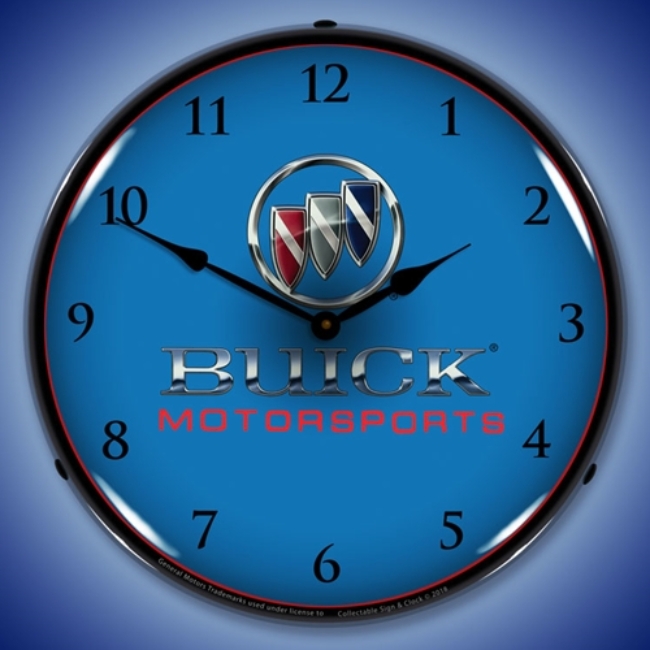 Picture of Buick Motorsports LED Backlit Clock