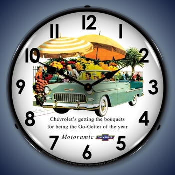 Picture of 1955 Bel Air Convertible LED Backlit Clock