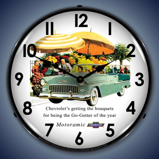 Picture of 1955 Bel Air Convertible LED Backlit Clock