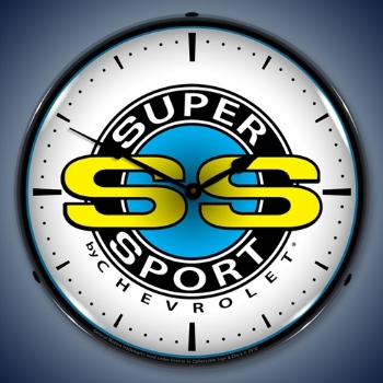 Picture of Chevrolet Super Sport LED Backlit Clock