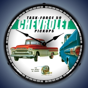 Picture of 1959 Chevrolet Pickup LED Backlit Clock