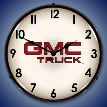 Picture of GMC Truck LED Backlit Clock