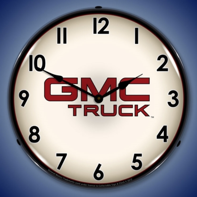 Picture of GMC Truck LED Backlit Clock