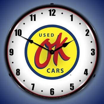 Picture of OK Used Cars LED Backlit Clock