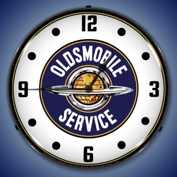 Picture of Oldsmobile Service LED Backlit Clock